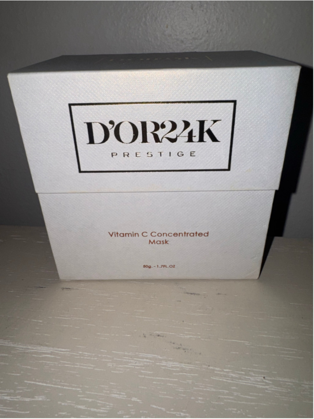 D'OR24K Prestige Vitamin C Concentrated Mask One Size White Orange